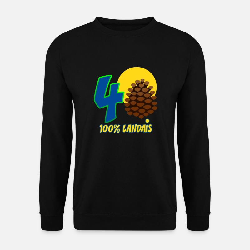 Landes - Landais - Unisex Pullover - Schwarz