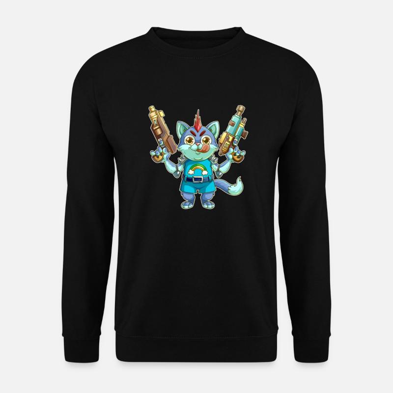 Killer Kitty - Unisex Pullover - Schwarz