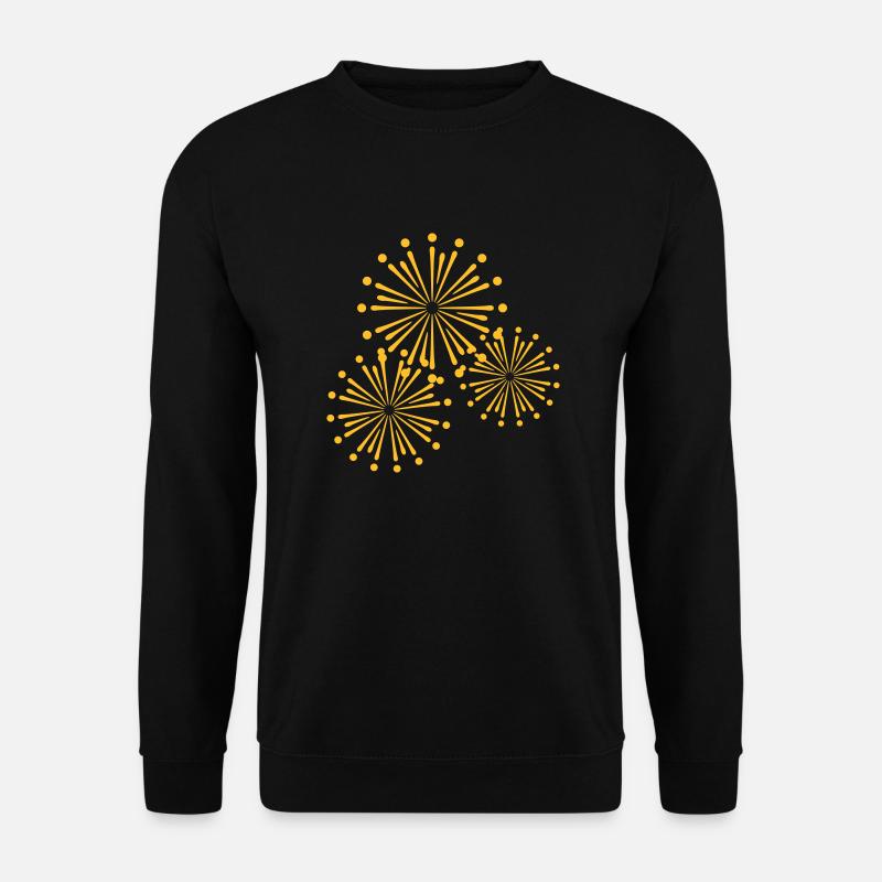 Firework Design - Unisex Sweatshirt - black