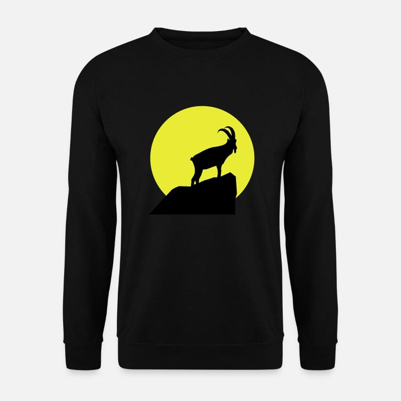 Sternzeichen Steinbock - Unisex Pullover - Schwarz