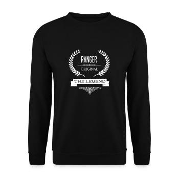 Ranger - Unisex Pullover - Schwarz - Vorne - Alina (178cm) & Michal (187cm)