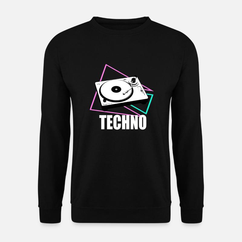 Techno-Decks - Unisex Pullover - Schwarz