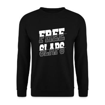 present idea birthday present idea sayings joke - Unisex Sweatshirt - black - Front - Alina (178cm) & Michal (187cm)