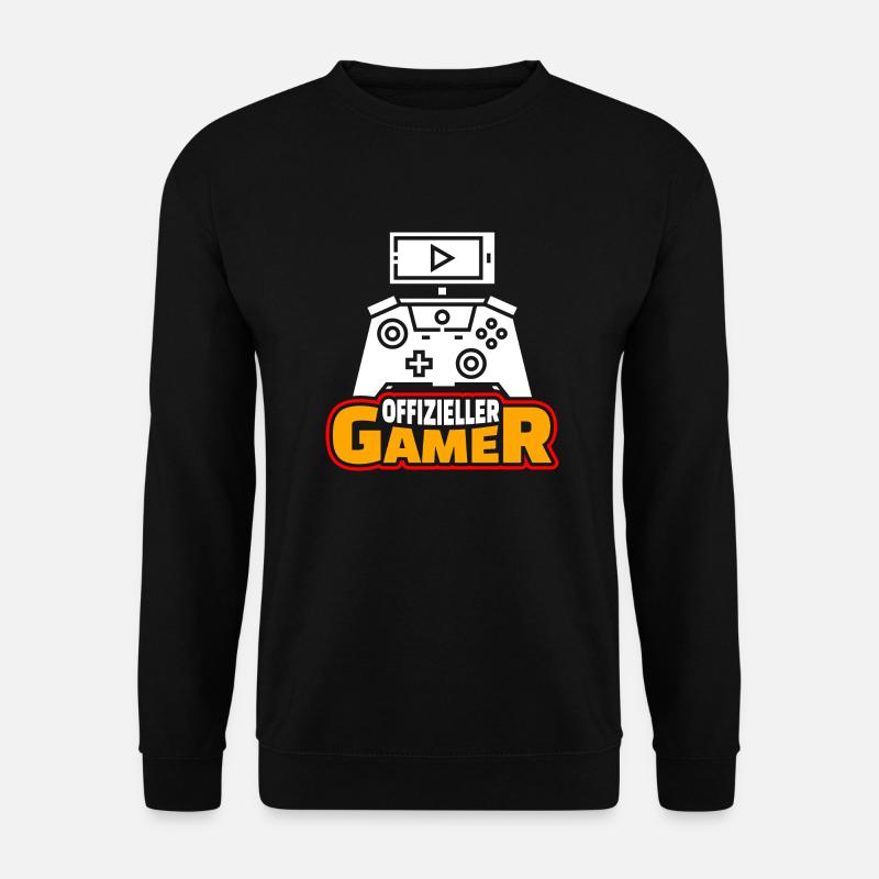 Offizieller Gamer - Unisex Pullover - Schwarz