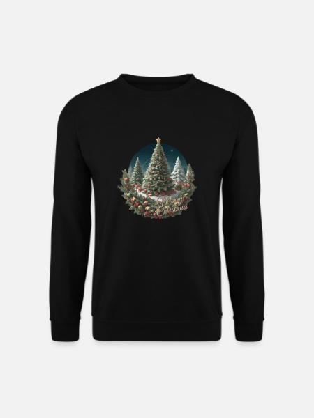 Merry Xmas - Unisex Sweatshirt - black