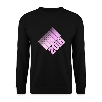 Eltern 2016 - Unisex Pullover - Schwarz - Vorne - Alina (178cm) & Michal (187cm)