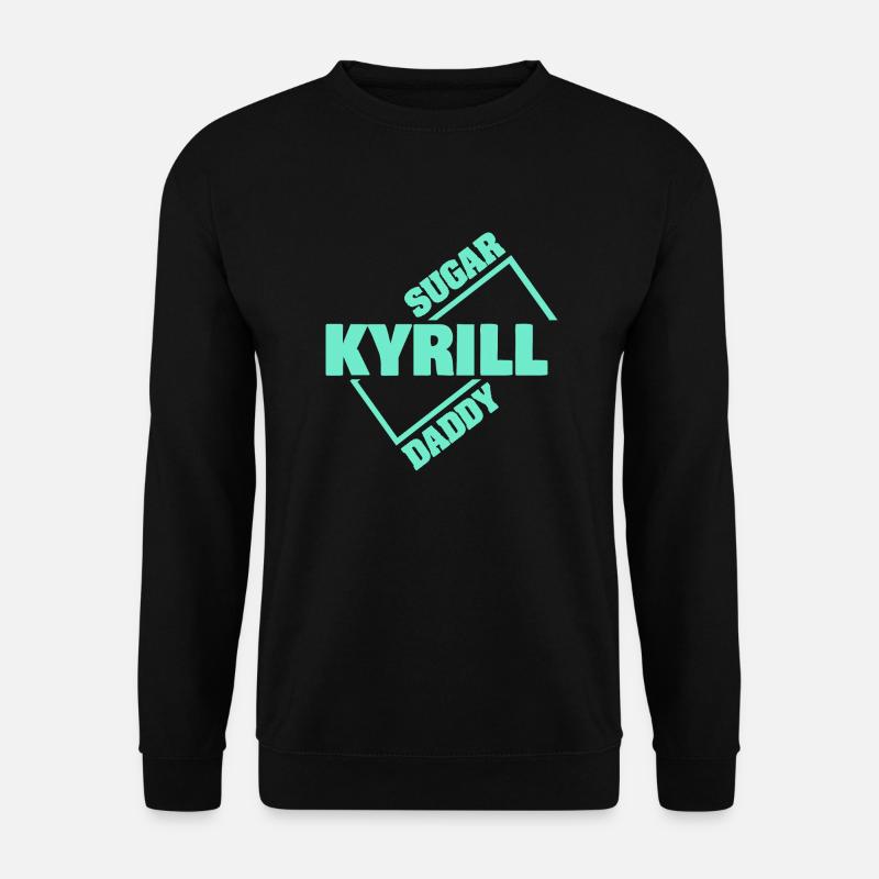 Kyrill en sugar daddy - Sweat-shirt Unisexe - noir