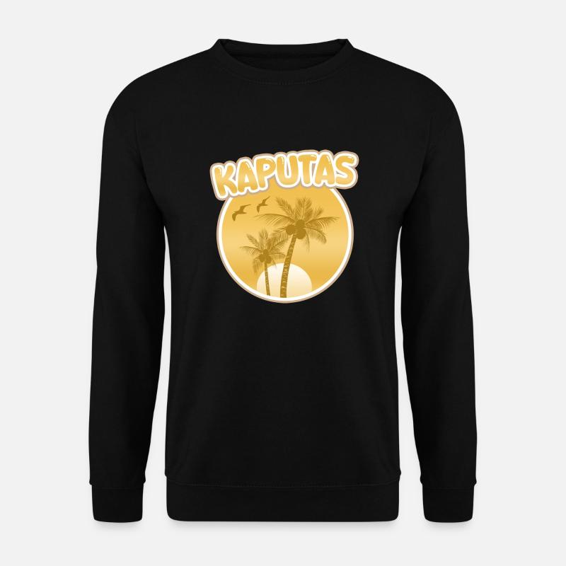 Kaputas as a holiday - Unisex Sweatshirt - black