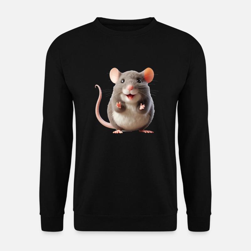 Mouse 2 - Unisex Sweatshirt - black