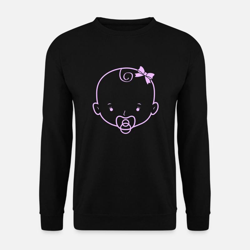 baby girl - Unisex Pullover - Schwarz