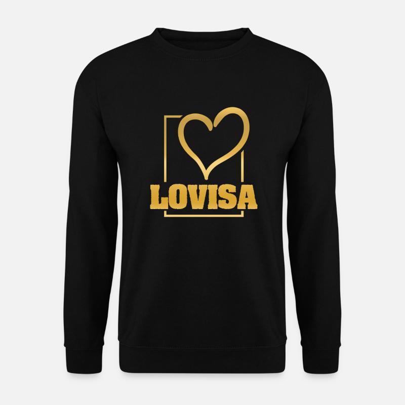 Cadeau pour Lovisa - Sweat-shirt Unisexe - noir