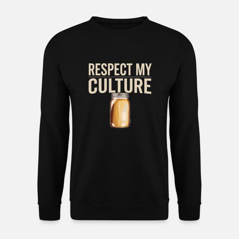 Fermentierte Teekultur feiern - Unisex Pullover - Schwarz