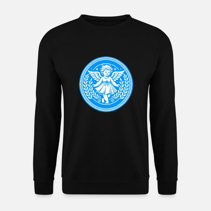 Schutzengel Logo - Unisex Pullover - Schwarz