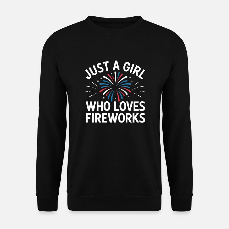 Pyrotechnics Fireworks Pyrotechnics - Unisex Sweatshirt - black