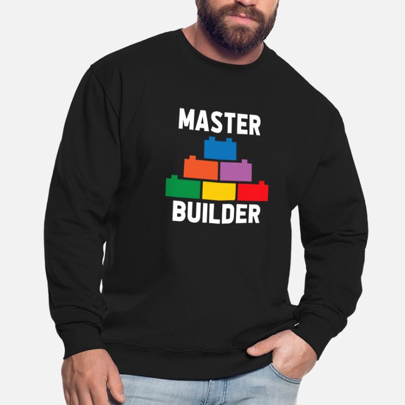 Brick Builder Brick Building Master Builder Unisex Sweatshirt