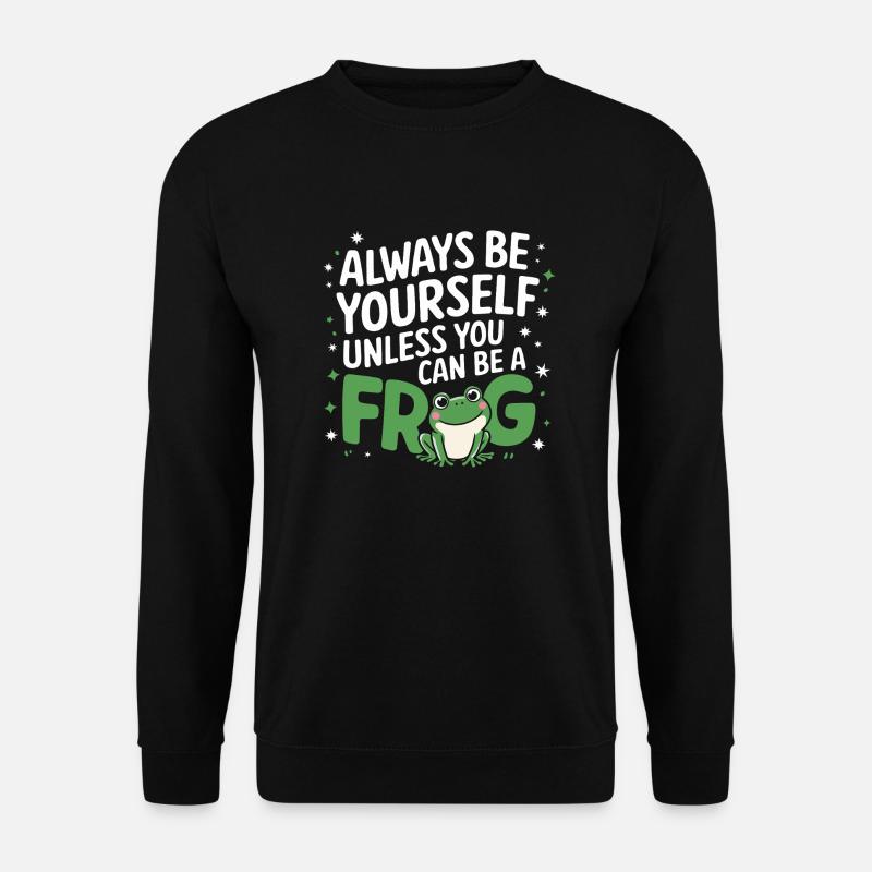 Frog Toad - Unisex Sweatshirt - black