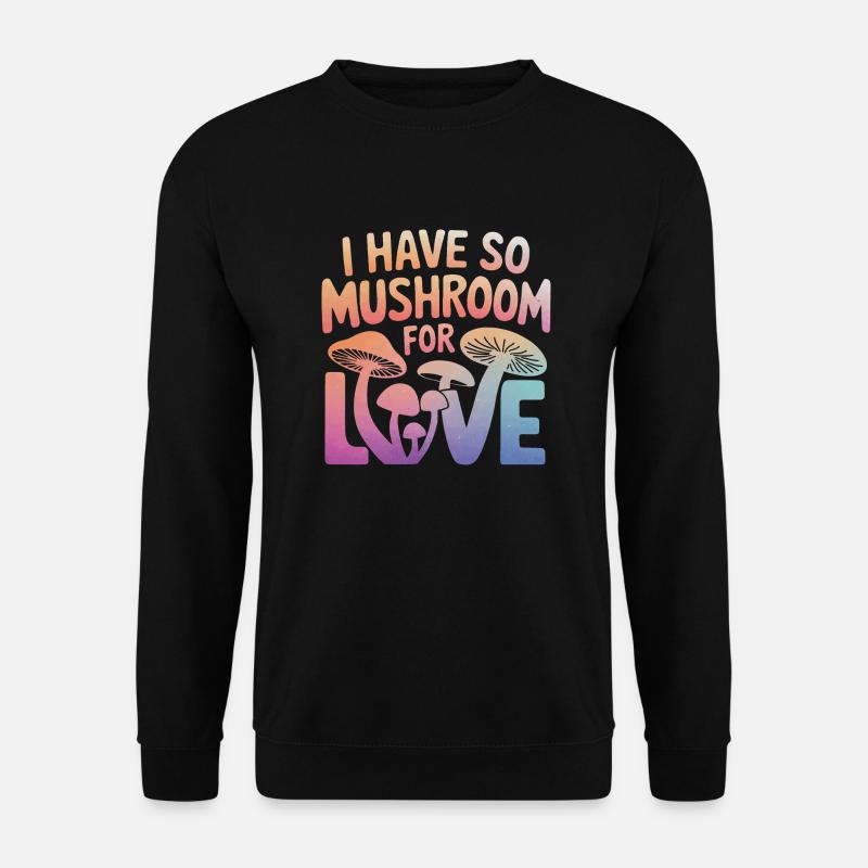 Champignons Champignons Champignon Champignon - Sweat-shirt Unisexe - noir