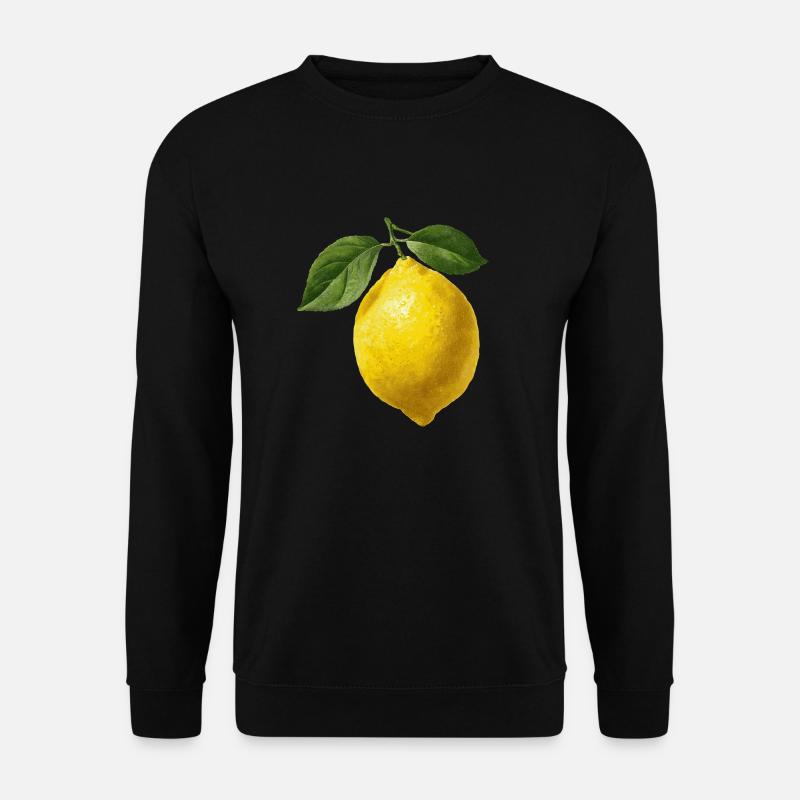 Lemon - Unisex Sweatshirt - black