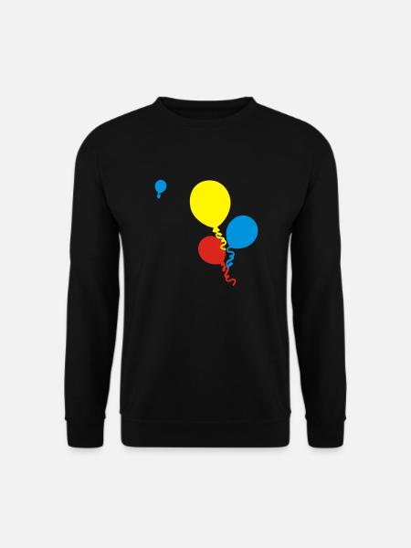 ballons - Unisex Pullover - Schwarz