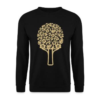 Table Tennis Ping Pong Outfit for Table Tennis - Unisex Sweatshirt - black - Front - Alina (178cm) & Michal (187cm)