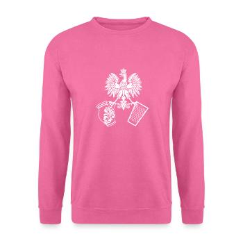 Vogel Hessen Hessisch Babbel Apfelwein Appelwoi - Unisex Pullover - Pink - Vorne