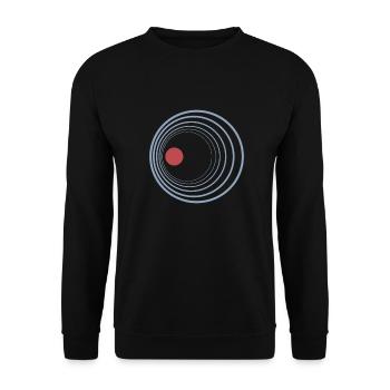 Arbre Doppler effet cadeau physicien physique - Sweat-shirt Unisexe - noir - Devant - Alina (178cm) & Michal (187cm)