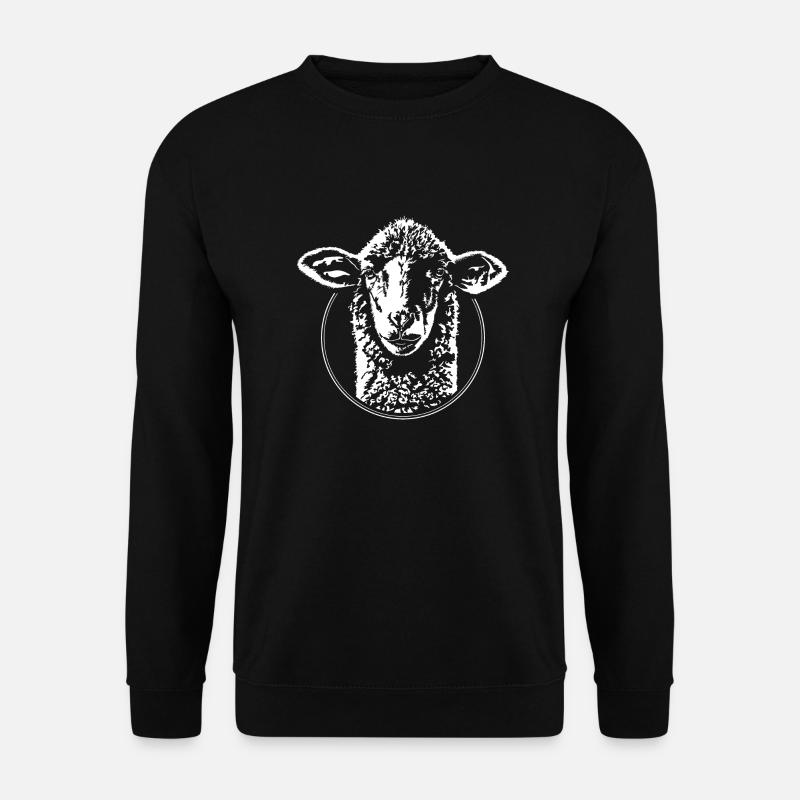 SCHAF Schafe Tiere Wilsigns Schäfer - Unisex Pullover - Schwarz