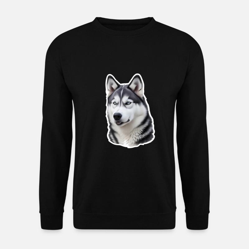 Husky - Unisex Pullover - Schwarz