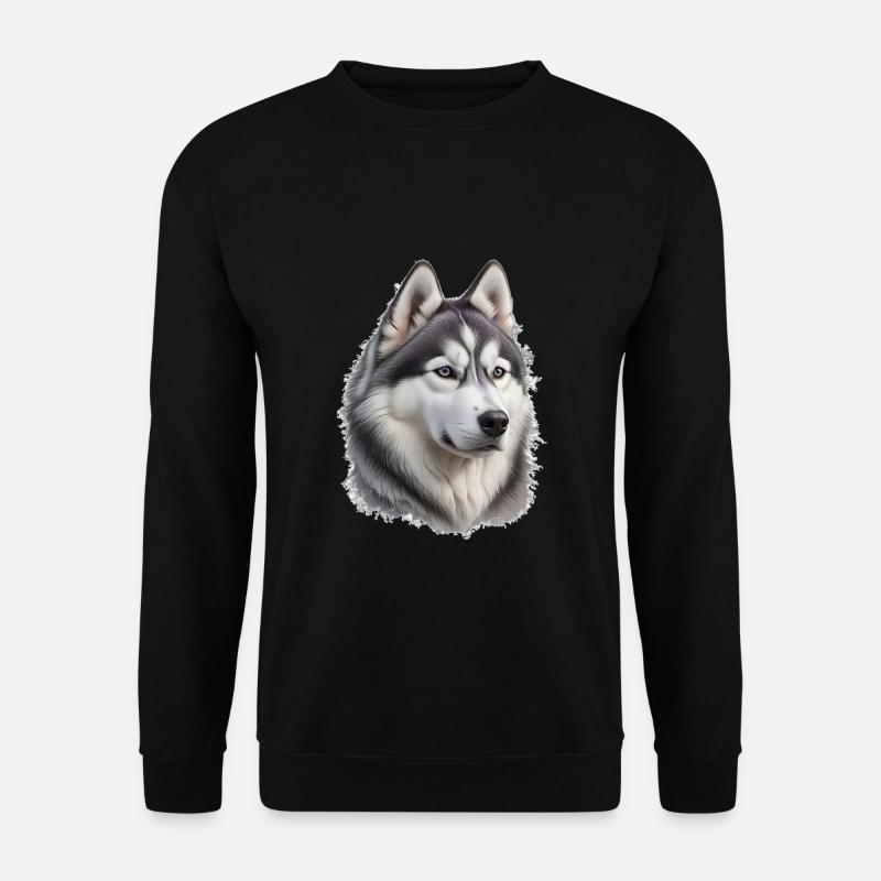 Husky - Unisex Pullover - Schwarz