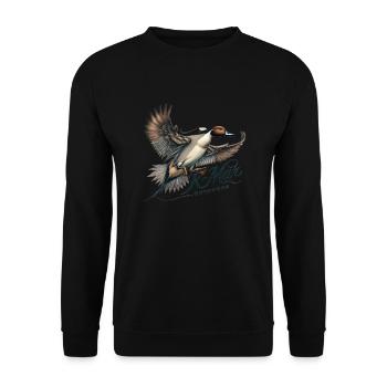 KMAR Pintail 2 - Unisex Pullover - Schwarz - Vorne - Alina (178cm) & Michal (187cm)
