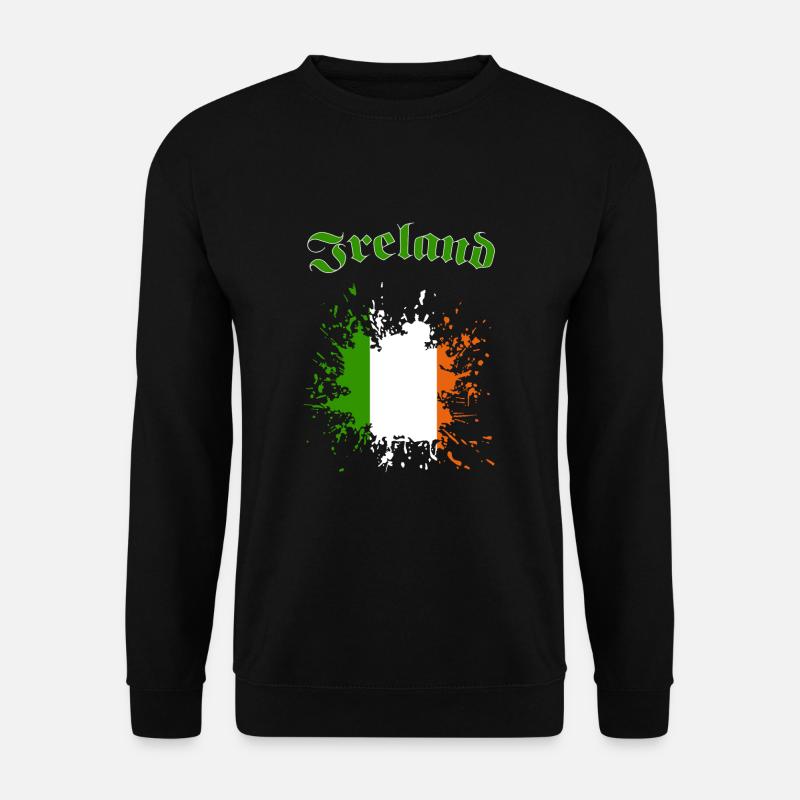 Ireland - Unisex Pullover - Schwarz
