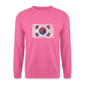 Corée du Sud - Corée du Sud - Asie - Asie - Sweat-shirt Unisexe - rose - Devant