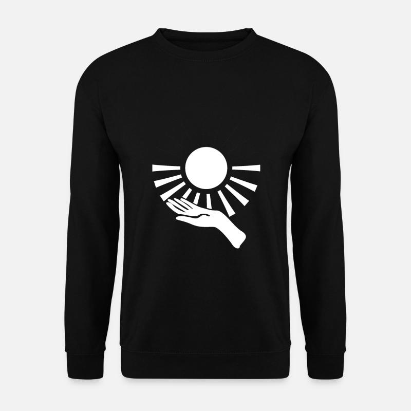 Hands Sun - Unisex Sweatshirt - black