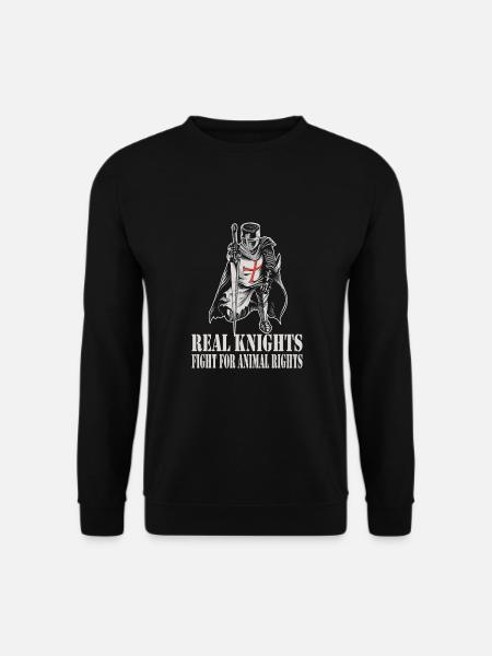TIERRETTUNG TIERHILFE - Unisex Pullover - Schwarz