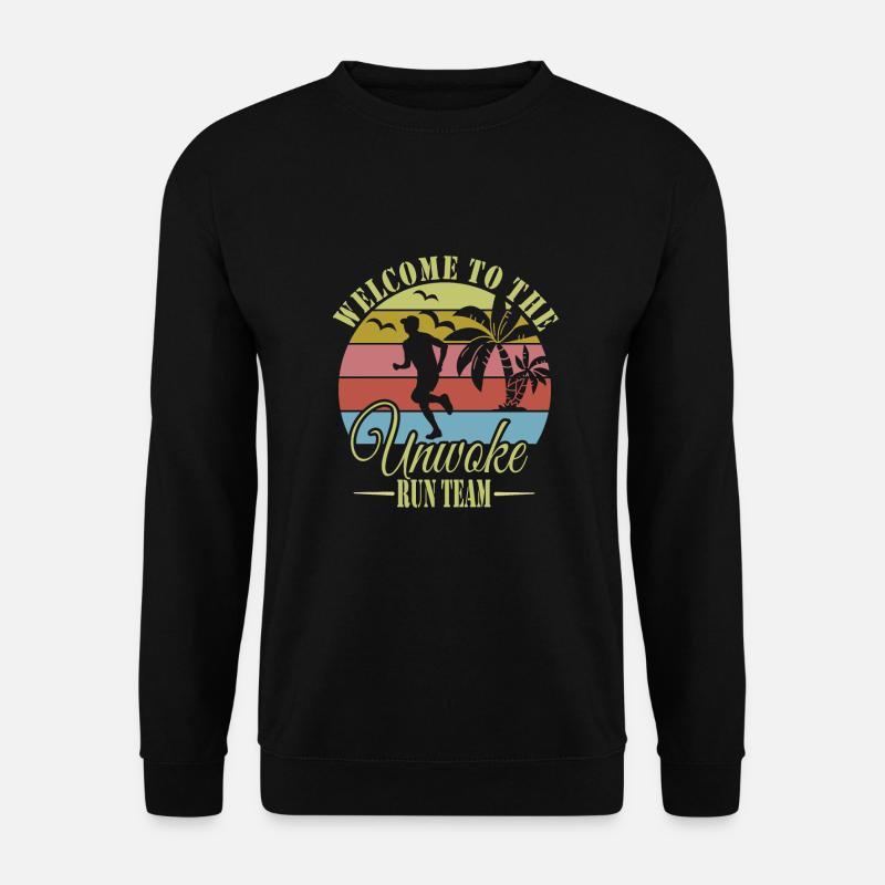 Marathon - Unisex Pullover - Schwarz