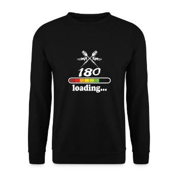 Dart - Unisex Pullover - Schwarz - Vorne - Alina (178cm) & Michal (187cm)