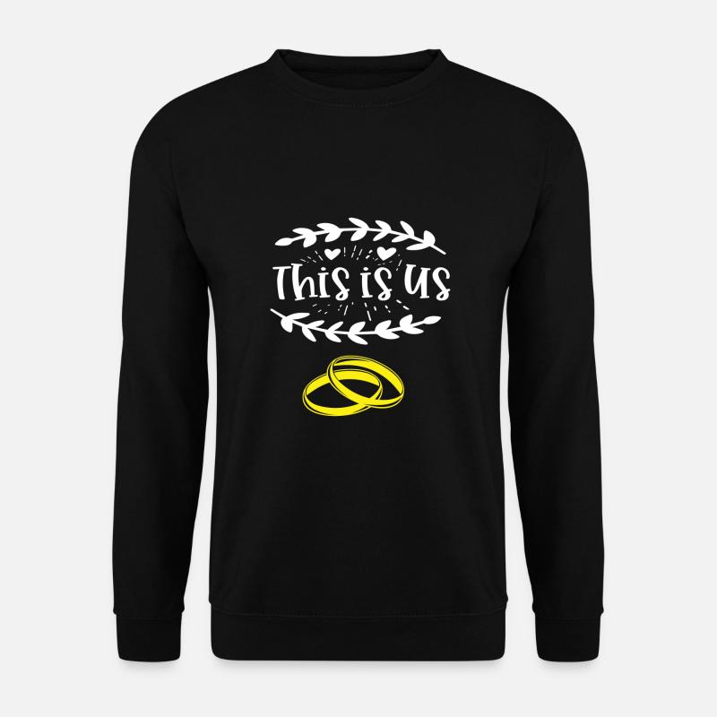 Verheiratet - Unisex Pullover - Schwarz