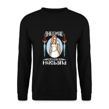 Viking - Sweat-shirt Unisexe - noir - Devant - Alina (178cm) & Michal (187cm)