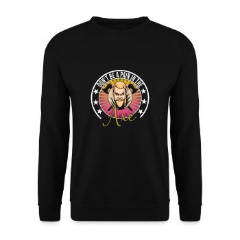 Viking - Sweat-shirt Unisexe - noir - Devant - Alina (178cm) & Michal (187cm)