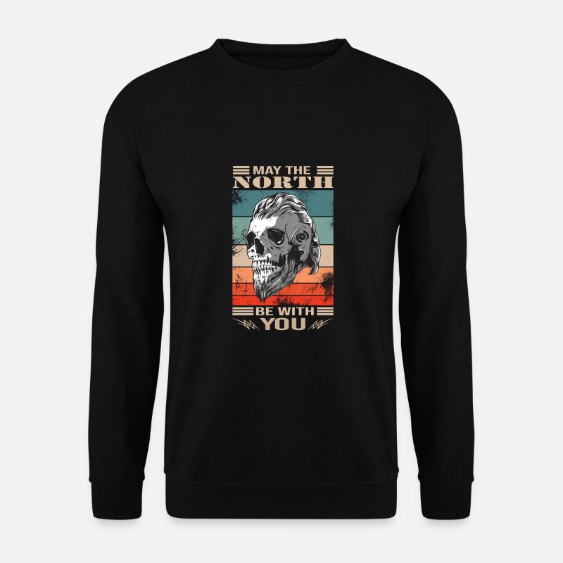 Wikinger - Unisex Pullover - Schwarz