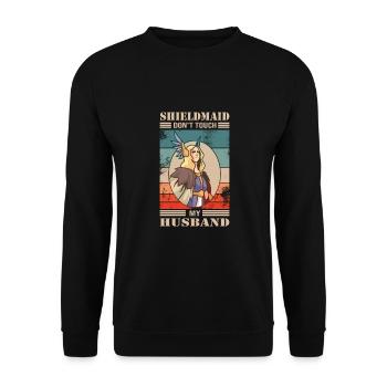 Viking - Sweat-shirt Unisexe - noir - Devant - Alina (178cm) & Michal (187cm)