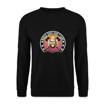 Viking - Unisex Sweatshirt - black - Front - Alina (178cm) & Michal (187cm)