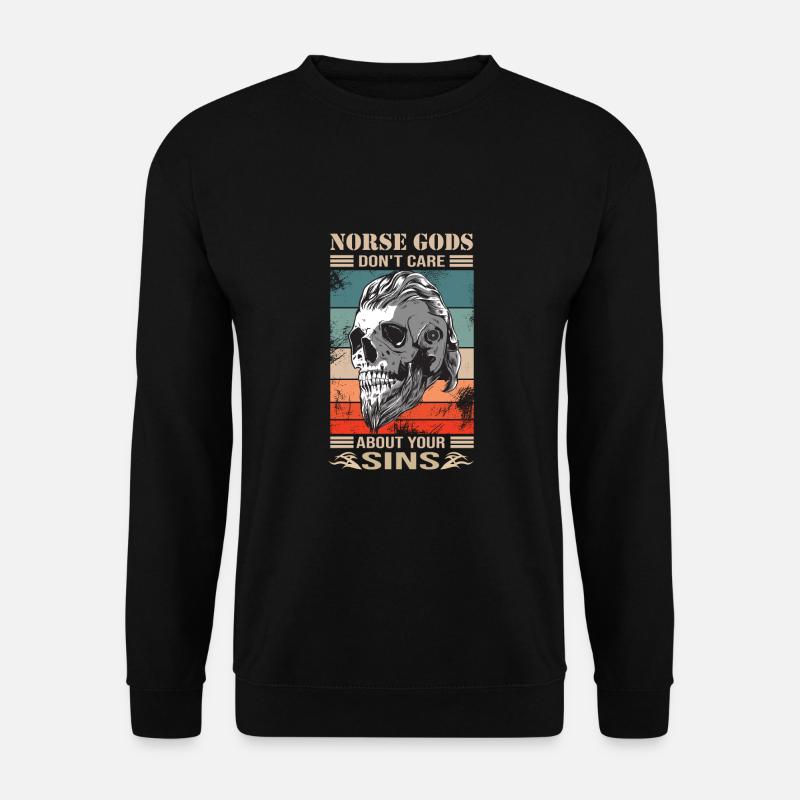 Wikinger - Unisex Pullover - Schwarz