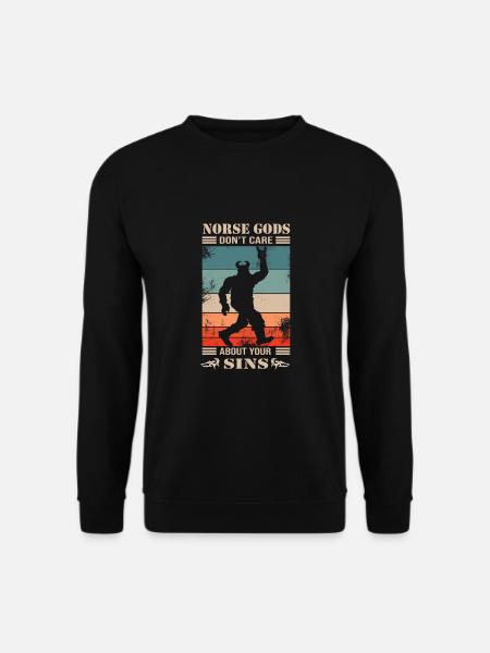 Wikinger - Unisex Pullover - Schwarz