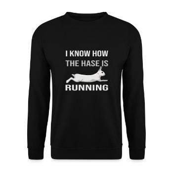 Professeur d’anglais - Sweat-shirt Unisexe - noir - Devant - Alina (178cm) & Michal (187cm)
