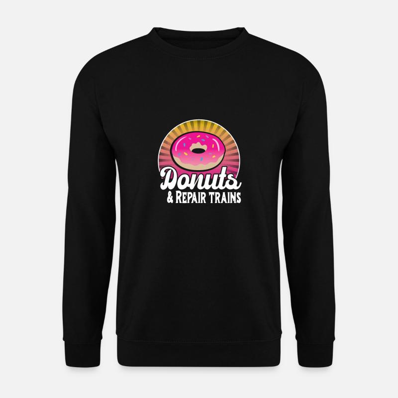 Mécanicien de train - Sweat-shirt Unisexe - noir