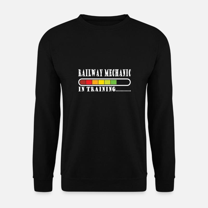 Mécanicien de train - Sweat-shirt Unisexe - noir