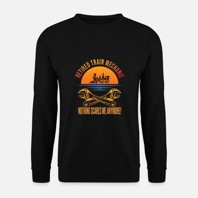 Train mechanic - Unisex Sweatshirt - black