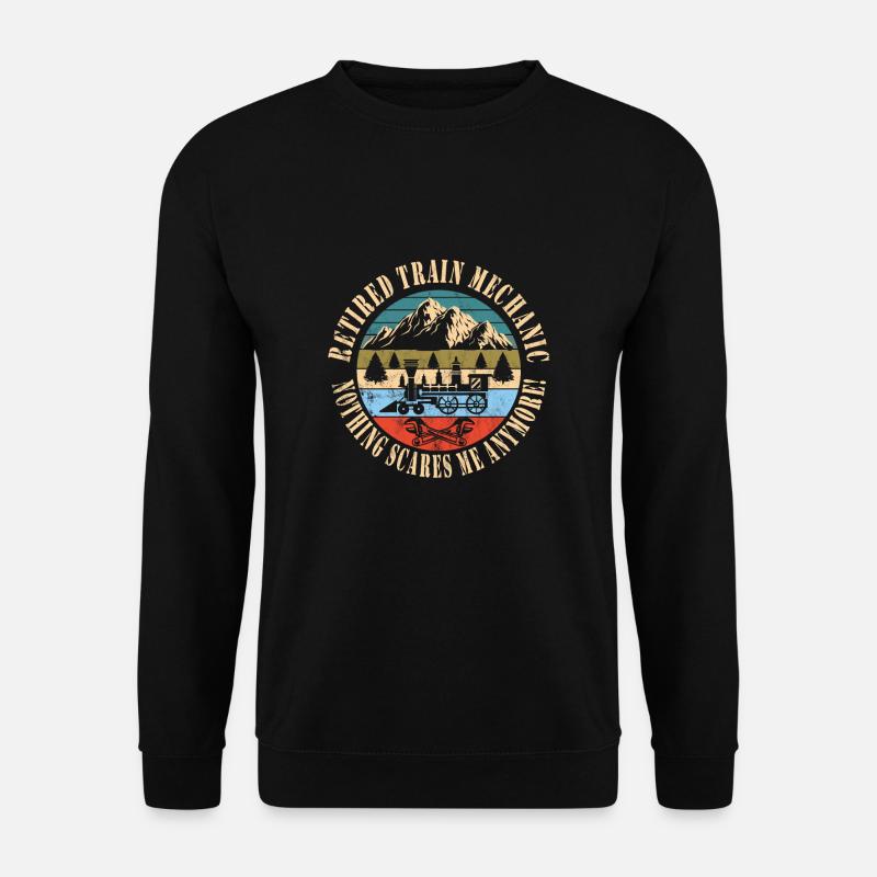 Train mechanic - Unisex Sweatshirt - black