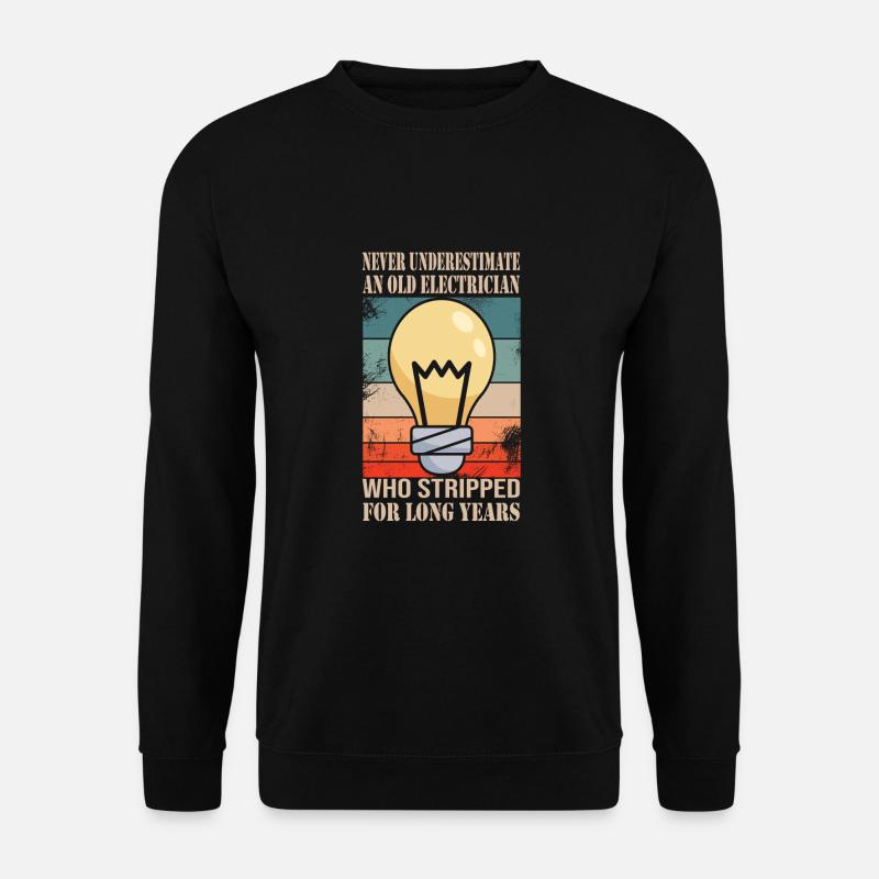Elektriker - Unisex Pullover - Schwarz